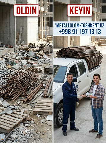 Metallolom ташкент-металом.uz