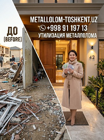 Metallolom ташкент-металом.uz