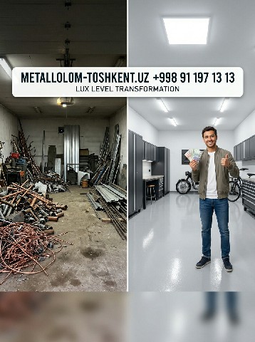 Metallolom ташкент-металом.uz