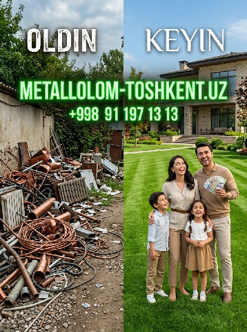 Metallolom ташкент-металом.uz