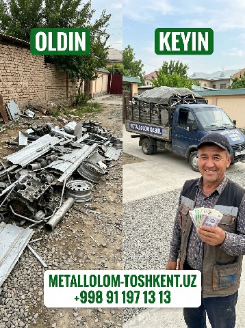 Metallolom ташкент-металом.uz