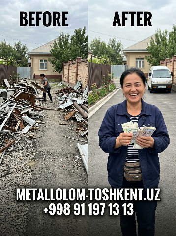 Metallolom ташкент-металом.uz