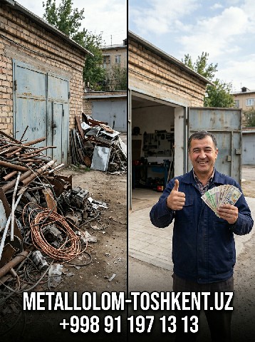 Metallolom ташкент-металом.uz